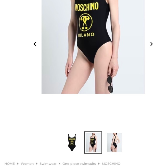 Authentic Moschino one piece swimsuit - Picture 5 of 10